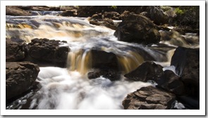 Fernhook Falls along the Deep River near Walpole