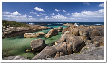 The beautiful Elephant Rocks between Walpole and Denmark