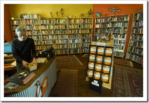 One of the quaint bookstores in Denmark