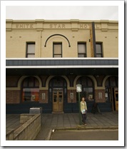 Lisa out the front of Tangle Head Brewery