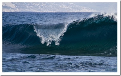 Locals enjoying the reef break at Betty's Beach