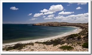 Along one of the scenic drives near Streaky Bay