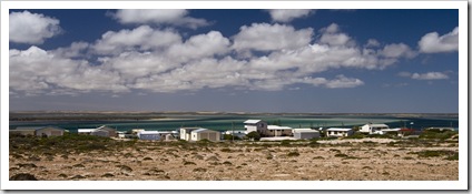 The sleepy holiday town of Venus Bay