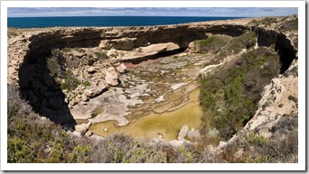 Talia Caves south of Venus Bay