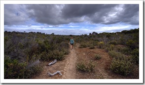 Walking around Yangie Bay to Yangie Island