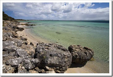 Beaches along the eastern coastline of Coffin Bay National Park