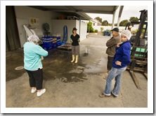 Our tour of one of the seafood processors in Port Lincoln