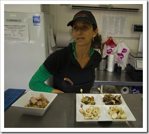 Our tour of one of the seafood processors in Port Lincoln