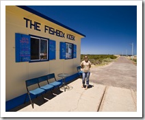 Oceanside kiosk in Cowell