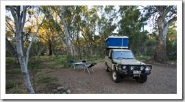 Spending the night in Mount Remarkable National Park