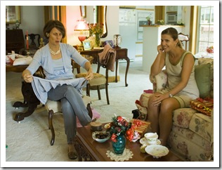 Cathy and Lisa on Christmas morning