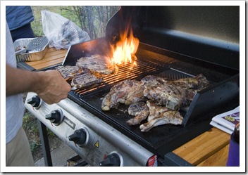 Plenty of carnivores at the dinner table...