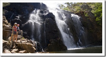 Lisa and Gina at MacKenzie Falls