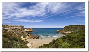 Childers Cove at the beginning of the Great Ocean Road