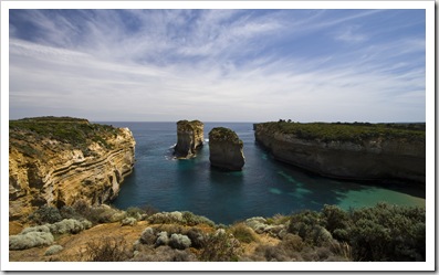 Island Archway (it used to be an arch before it collapsed) along the Great Ocean Road