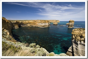 Great Ocean Road near the Razorback