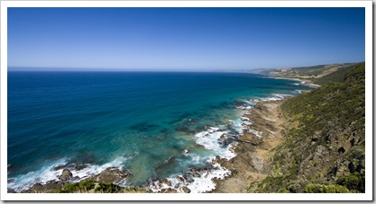 The Great Ocean Road from Cape Patton