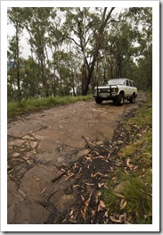 Slow going on the Zeka Spur Track