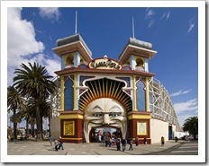 Lunar Park in Saint Kilda