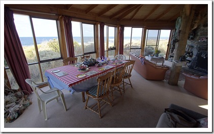 Jenni and Steve's beach house on King Island