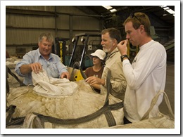 Sampling the finished product at the King Island kelp factory