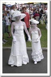 Mimes at Festivale