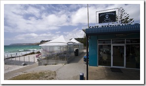 Jolly Roger's Kiosk at Boat Harbour Beach