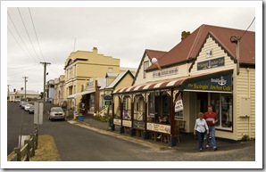 The quaint town of Stanley