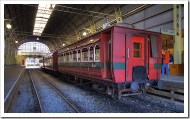 The West Coast Wilderness Railway in Queenstown