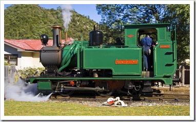 The West Coast Wilderness Railway in Queenstown