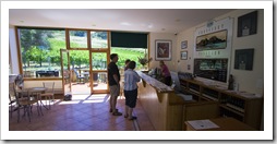 Greg, Lisa and Carol tasting at Freycinet Winery