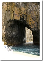 One of the many caves along the east coast of South Bruny Island