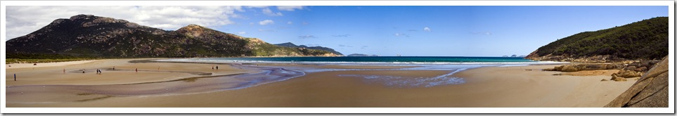 Normans Beach and Tidal River
