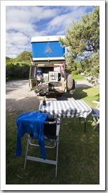 Our campsite at Tidal River