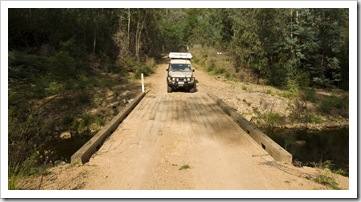 The Tank crossing the Yalmy River