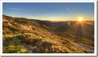 Sunrise from Eagles Nest