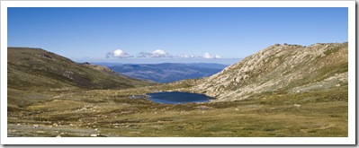 Lake Cootapatamba below Mount Kosciuszko