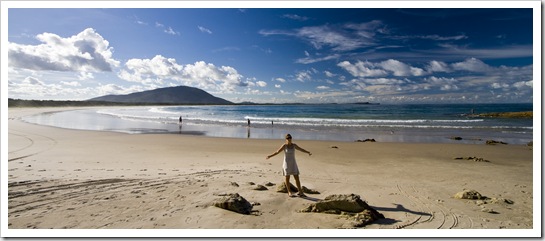 Lisa on Kylies Beach