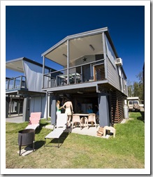 Our humble abode on the water's edge at Lake Conjola