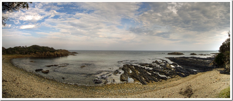 The reef at Aragunnu in Mimosa Rocks National Park