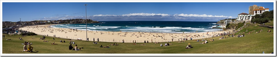 Australia's most famous strip of sand: Bondi Beach