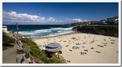 Tamarama Beach on the walk between Bondi and Bronte