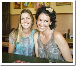 Lisa and Jacque at the Australian Hotel