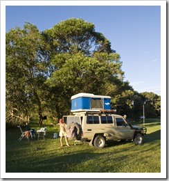 Camping in Booti Booti National Park