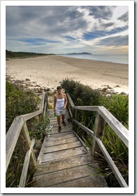 A morning walk around the cape in Booti Booti National Park