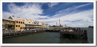 The foreshore in Newcastle