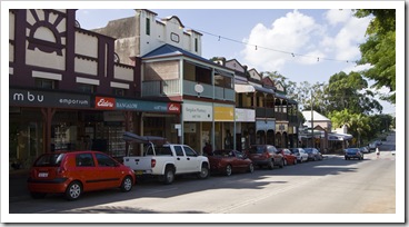 The quaint hinterland town of Bangalow