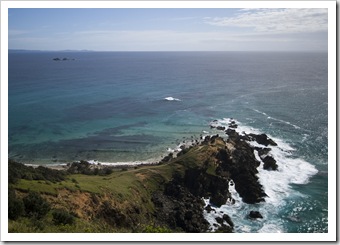 Cape Byron with Julian Rocks in the distance