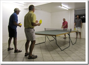 A night of table tennis in Coolum