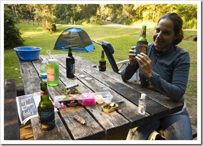 Gina in Border Ranges National Park